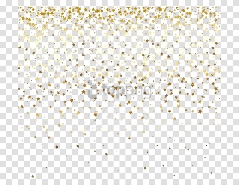 Free Stars Image With Gold Stars Falling, Confetti, Paper Transparent Png