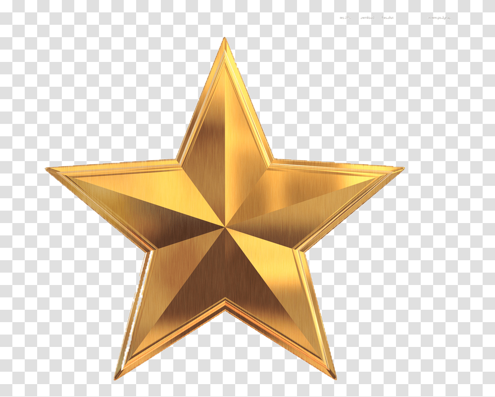 Free Stars Konfest Gold Star 3d, Symbol, Star Symbol Transparent Png