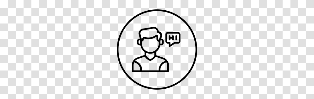 Free Start Conversation Icon Download, Gray, World Of Warcraft Transparent Png