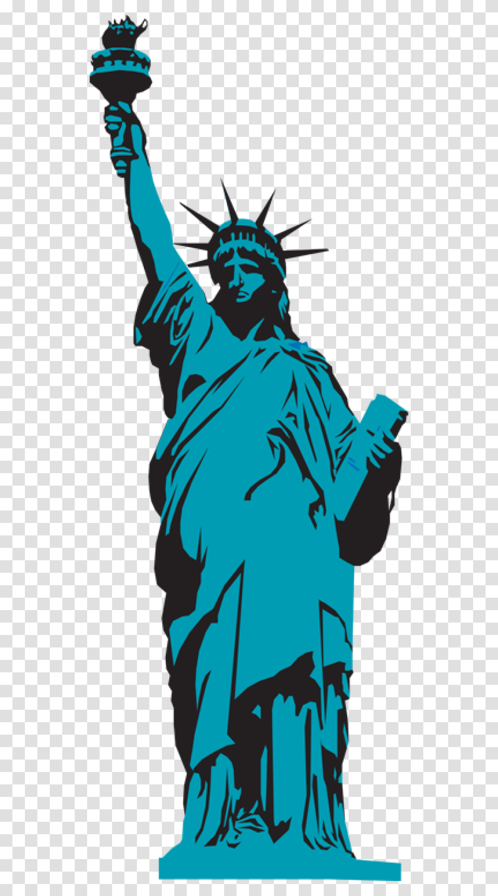 Free Statue Of Liberty Clipart, Poster, Advertisement, Person Transparent Png