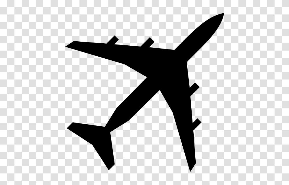Free Stencils For Airplanes Fileairplane Silhouette, Gray, World Of Warcraft Transparent Png