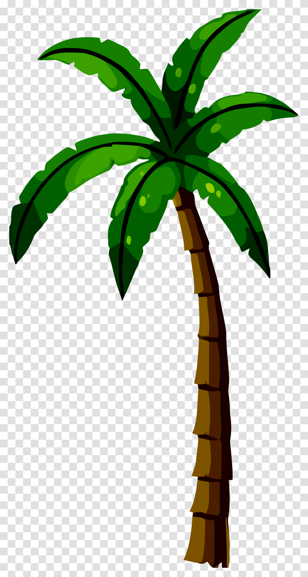 Free Stock Clipart Plant Clipart Of Palm Leaves, Leaf, Tree, Vegetation, Green Transparent Png