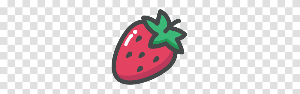Free Strawberry Fruit Vitamin Healthy Sweet Icon Download, Plant, Food, Watermelon, Vegetable Transparent Png