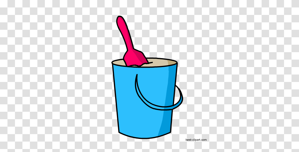 Free Summer Clip Art Images And Graphics, Bucket, Lamp Transparent Png