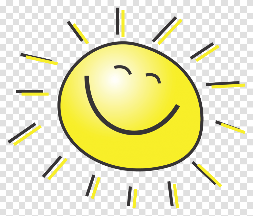 Free Summer Clipart Illustration Of A Happy Smiling Sun Within, Gauge, Tachometer, Outdoors, Machine Transparent Png
