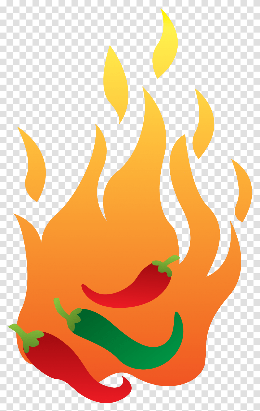 Free Super Hot Chilli With Vector Chili Hot, Fire, Flame, Bonfire Transparent Png