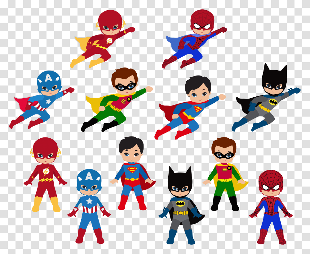 Free Superhero Clipart, Person, People, Toy, Cat Transparent Png