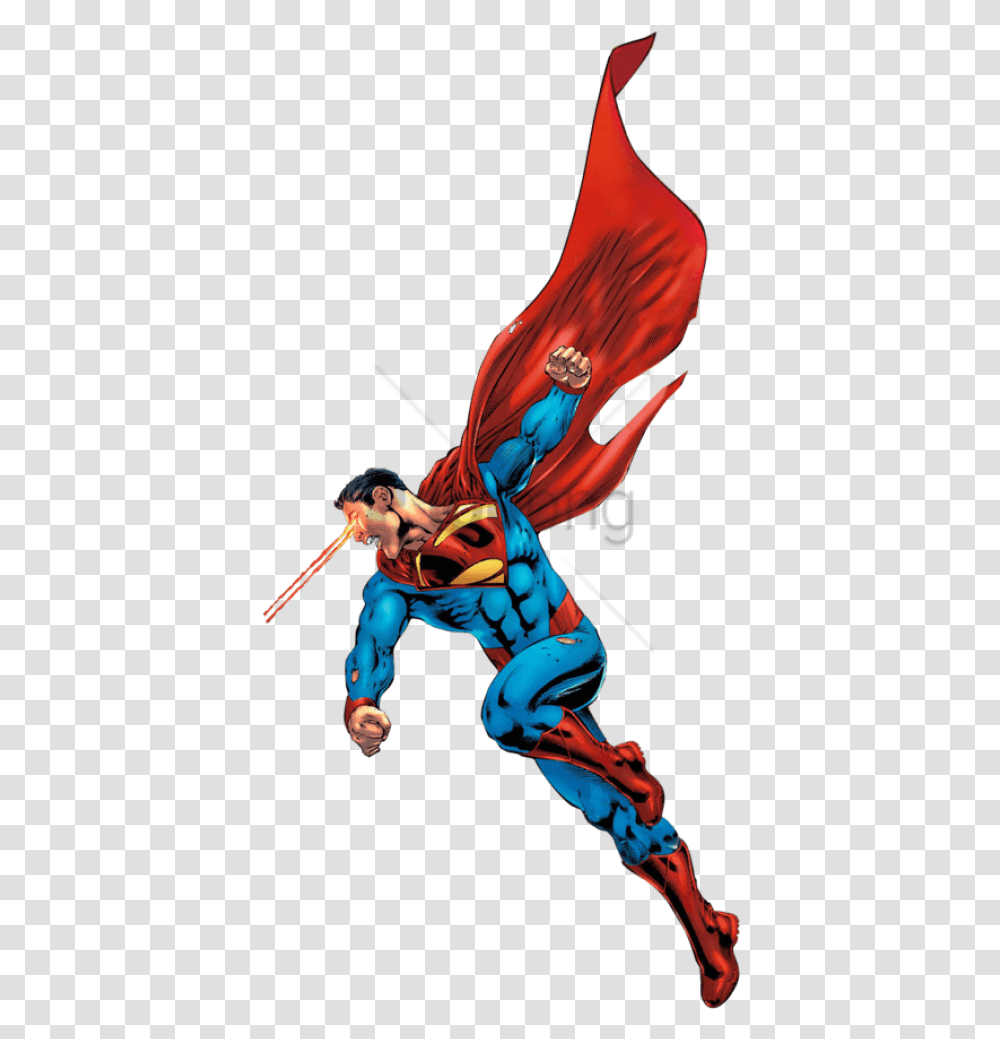 Free Superman Side View Image With Superman In Flight, People, Person, Wasp, Animal Transparent Png