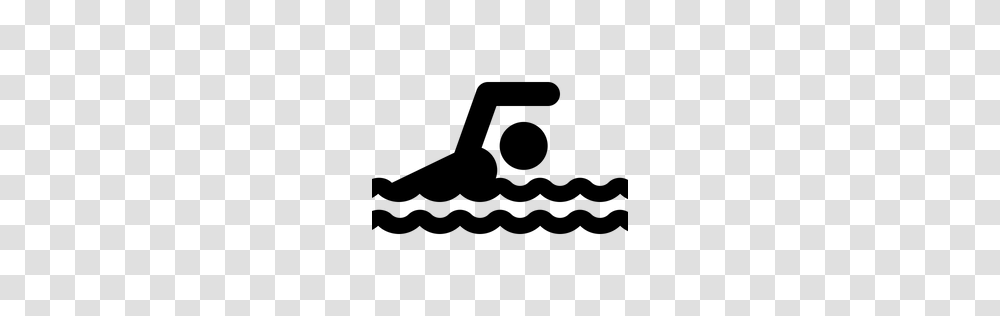 Free Swimming Man Swim Activity Swimmer Pool Sport Icon, Gray, World Of Warcraft Transparent Png