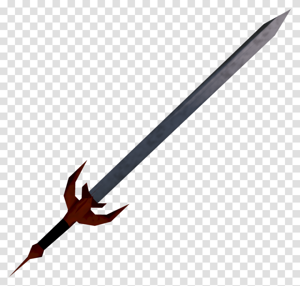 Free Sword Clipart Osrs Anger Sword, Blade, Weapon, Weaponry, Spear Transparent Png