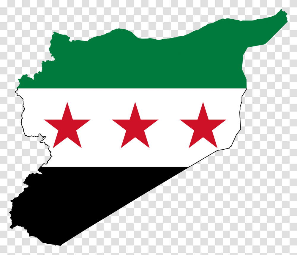 Free Syria Flag, Star Symbol, First Aid Transparent Png