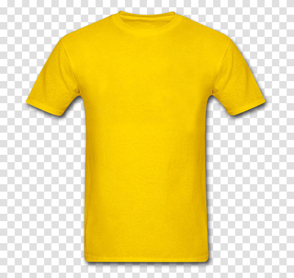 Free T Shirt Template Yellow Gold T Shirt Template, Clothing, Apparel, T-Shirt, Sleeve Transparent Png
