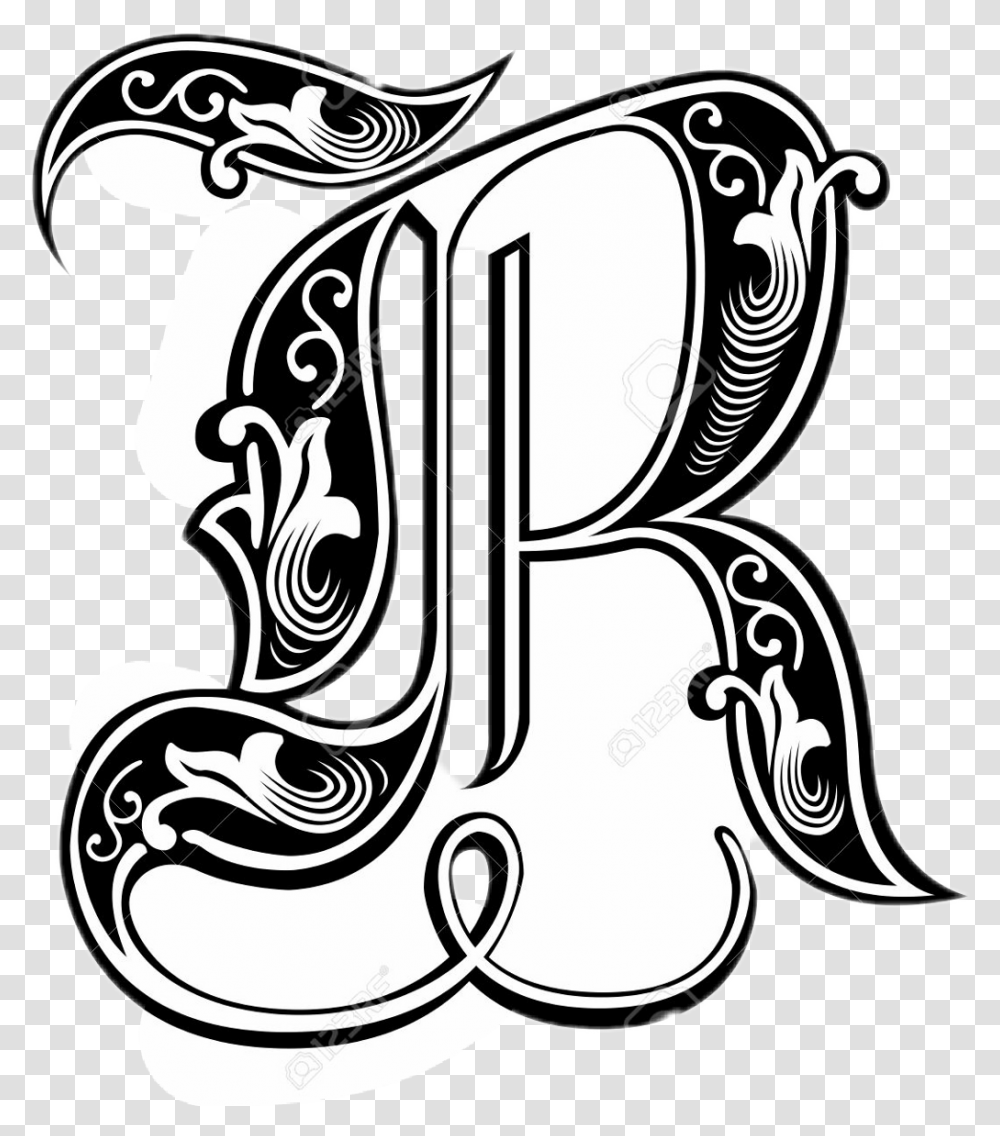 Free Tattoo Effects For Picsart Hd Fancy Royal Letter R, Leisure Activities, Saxophone, Musical Instrument Transparent Png