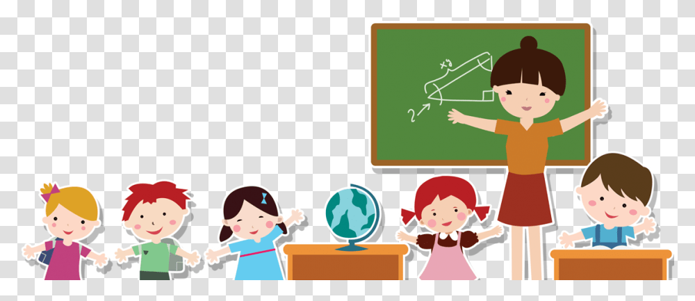 Free Teacher Reading To Students Images, Person, Crowd, Indoors, Room Transparent Png