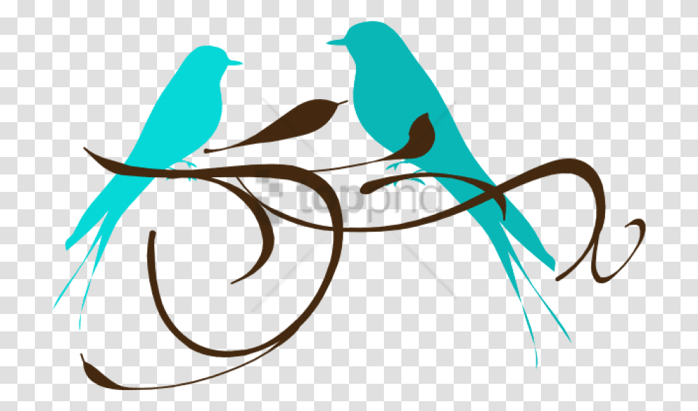 Free Teal Love Birds Image With Fall Birds Clip Art, Animal, Jay, Transportation, Vehicle Transparent Png