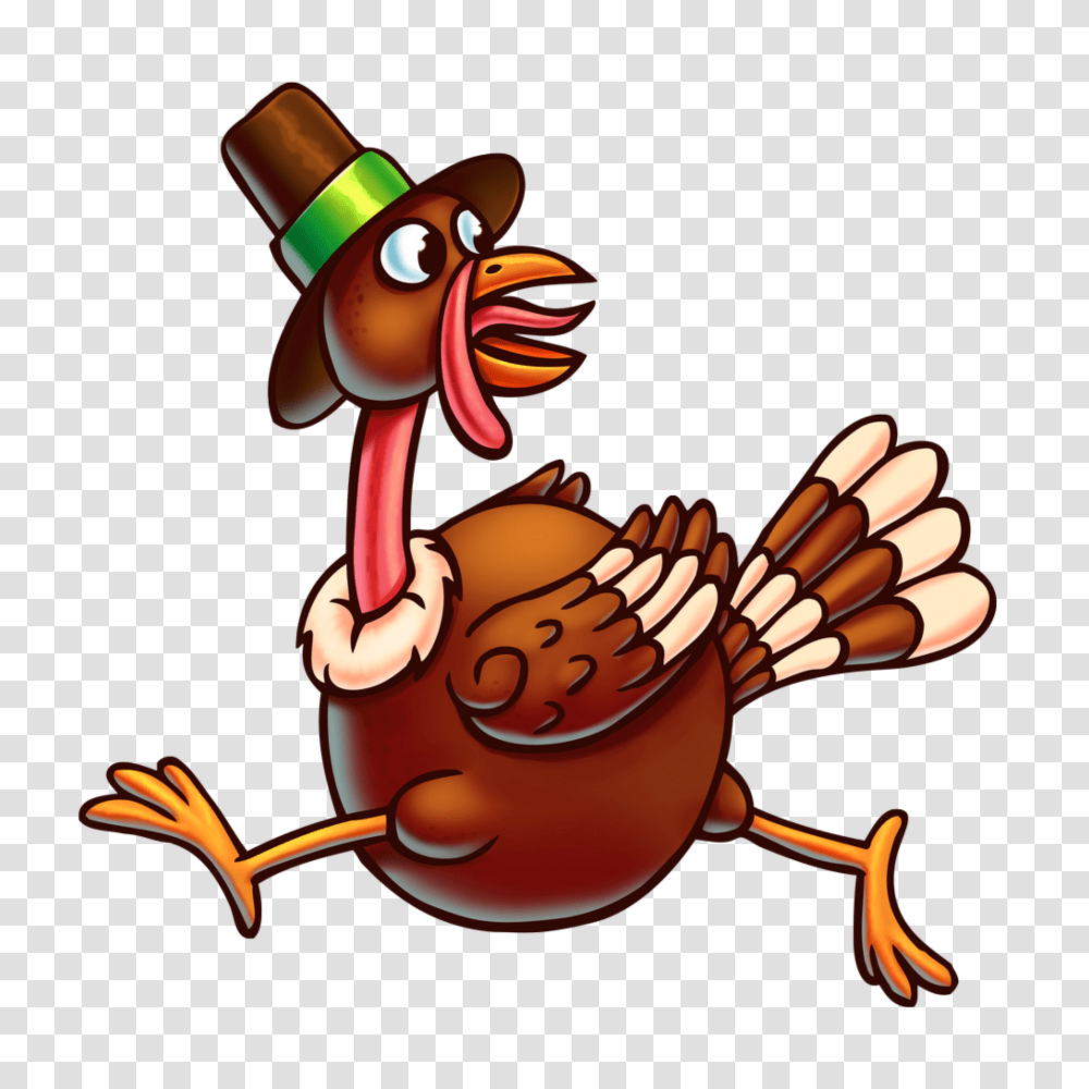 Free Thanksgiving Turkey Digital Painting On Behance, Bird, Animal, Leisure Activities, Fowl Transparent Png