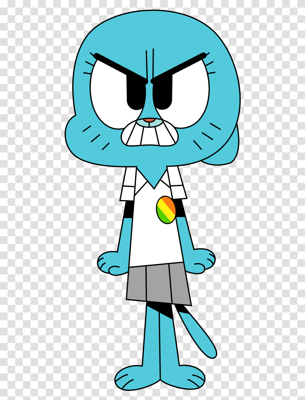 Free The Amazing World Of Gumball Amazing World Of Gumball Nicole Angry, Costume, Art, Performer, Drawing Transparent Png