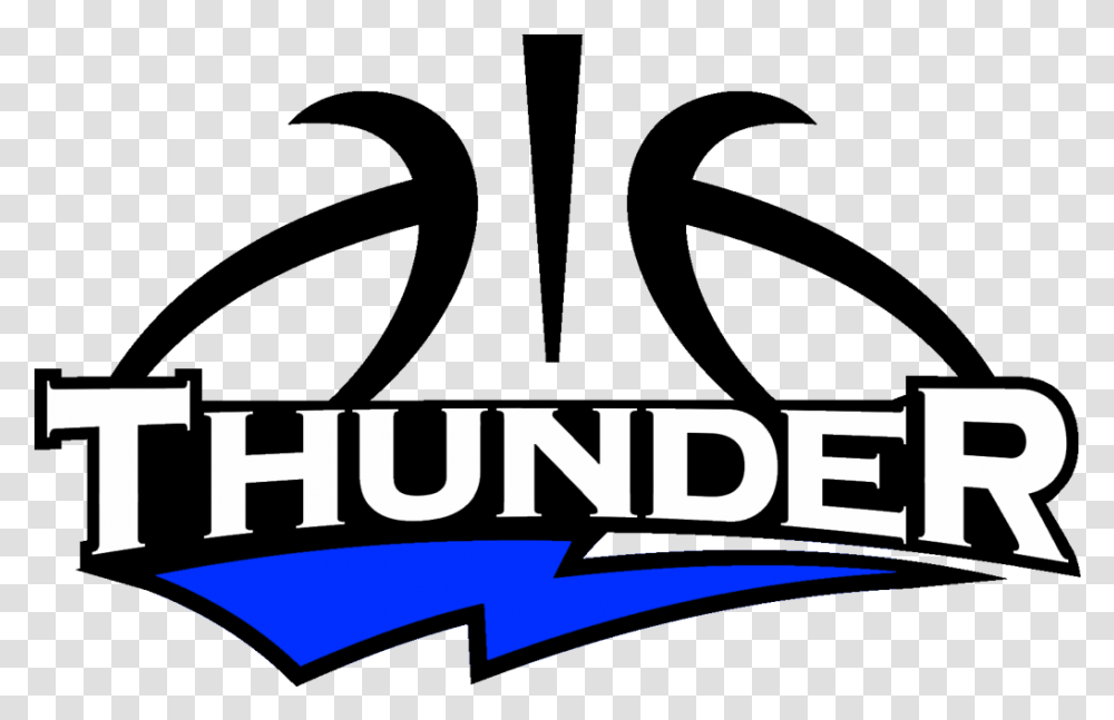 Free Thunder Basketball Cliparts Download Clip Art Basketball Thunder, Text, Alphabet, Symbol, Logo Transparent Png