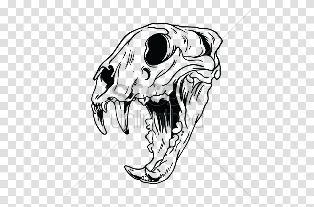 Free Tiger Skull Vector Image, Sport, Golf, Golf Club, Wand Transparent Png