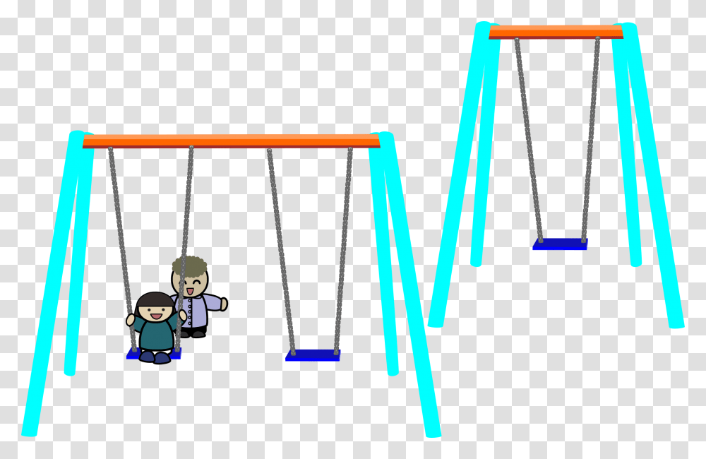 Free To Use Amp Public Domain Playground Clip Art Swings Clipart, Toy, Bow Transparent Png