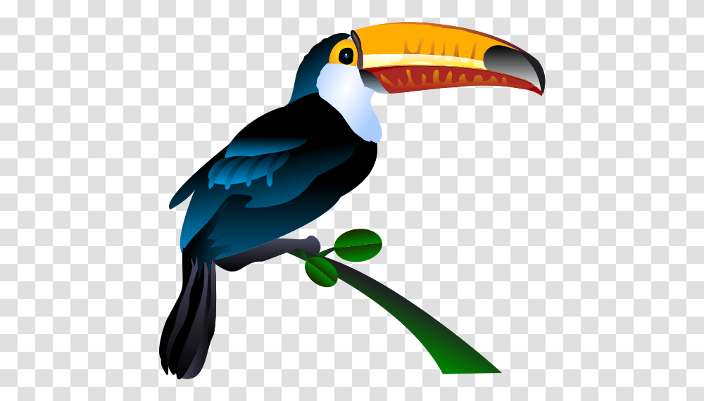 Free To Use Amp Public Domain Toucan Clip Art Keel Billed Toucan Clipart, Bird, Animal, Beak, Rainforest Transparent Png