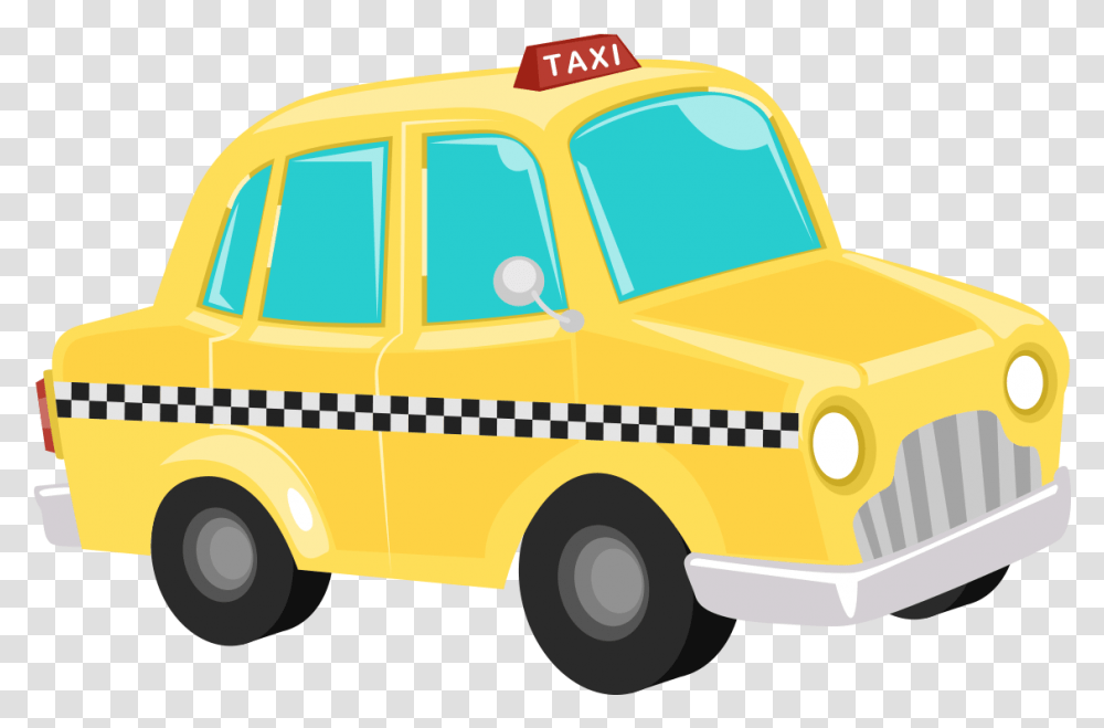 Free To Use Ampamp Public Domain Taxi Clip Art Cab Clipart, Car, Vehicle, Transportation, Automobile Transparent Png