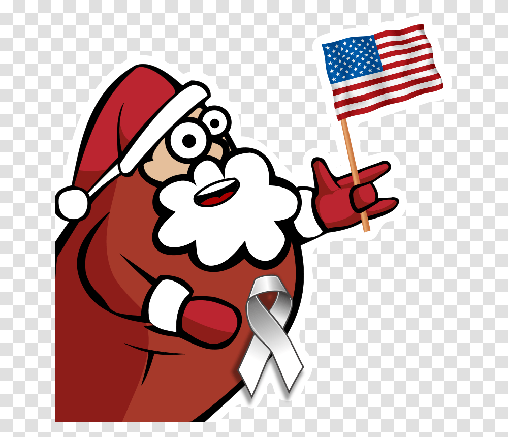 Free To Use, Flag, American Flag, Hand Transparent Png