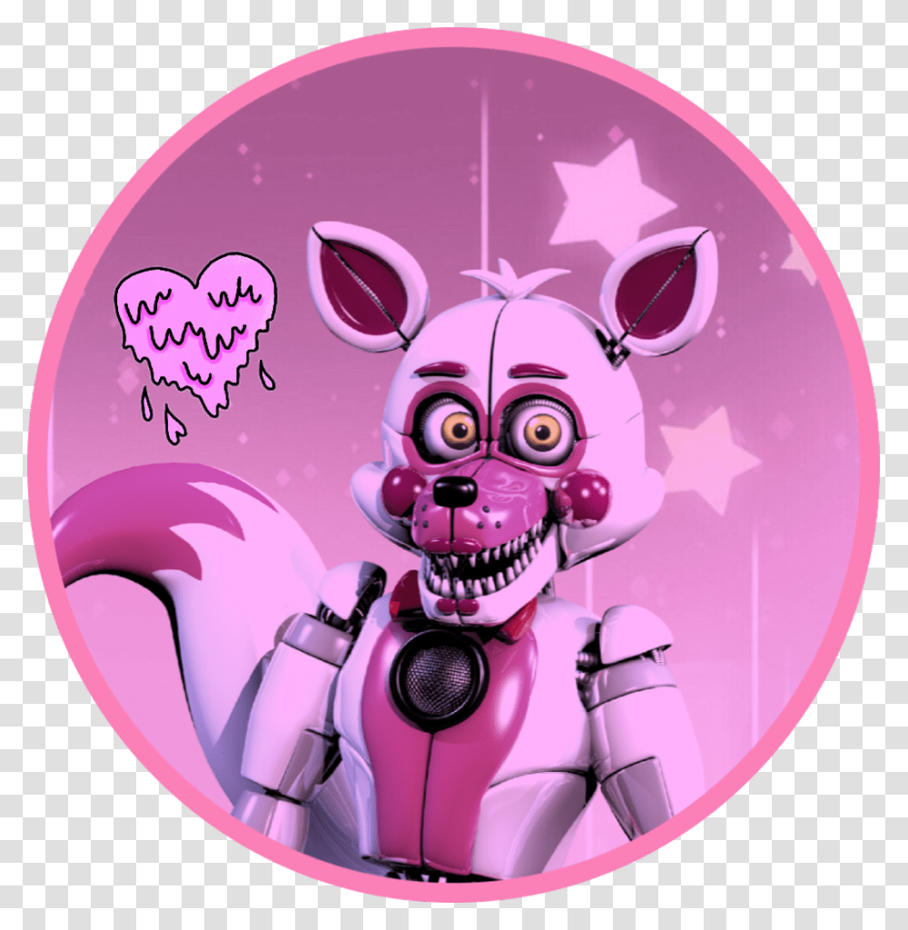 Free To Use Funtime Foxy Icon Funtime Foxy 3d Model, Label, Robot, Purple Transparent Png
