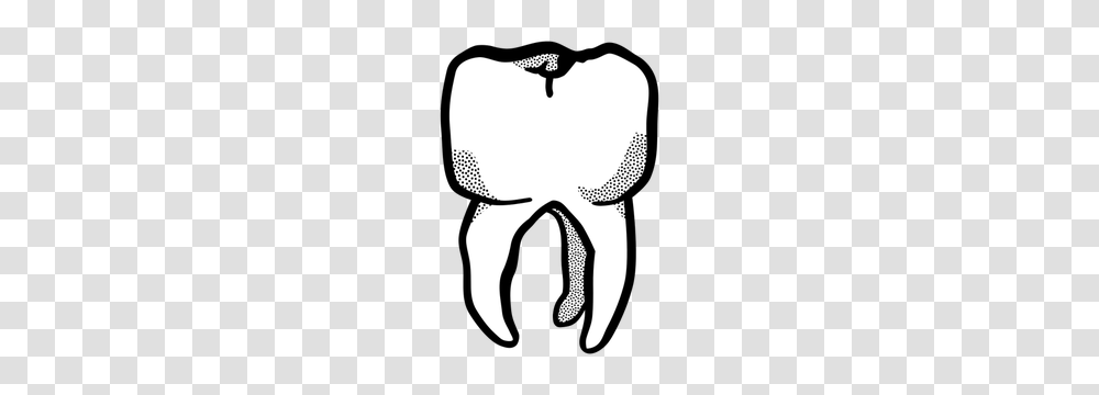 Free Tooth Vector Art, Stencil, Face, Pillow, Cushion Transparent Png