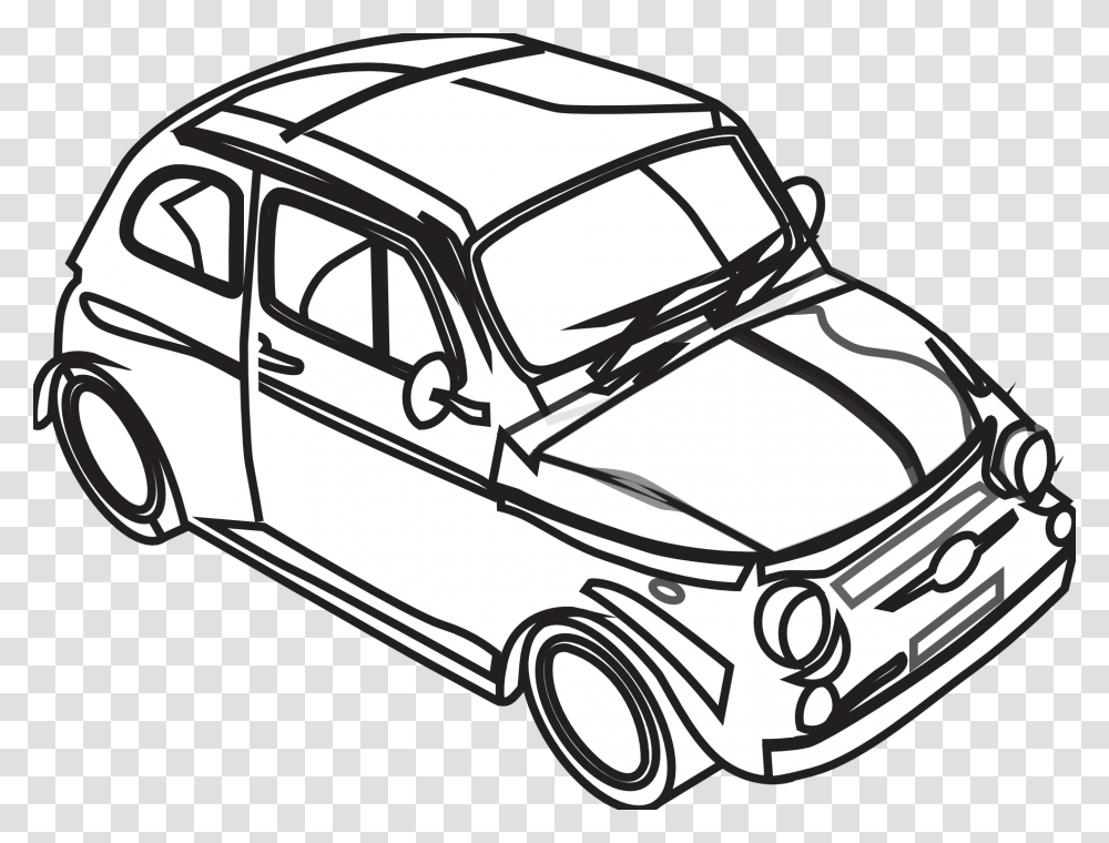 Free Toy Car Download Clip Art Car Clipart Black And White, Vehicle, Transportation, Lawn Mower, Sedan Transparent Png