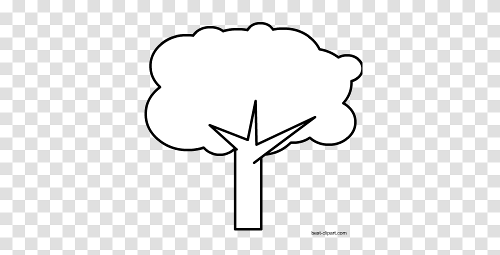 Free Tree Clip Art Images In Format, Stencil, Cross, Plant Transparent Png