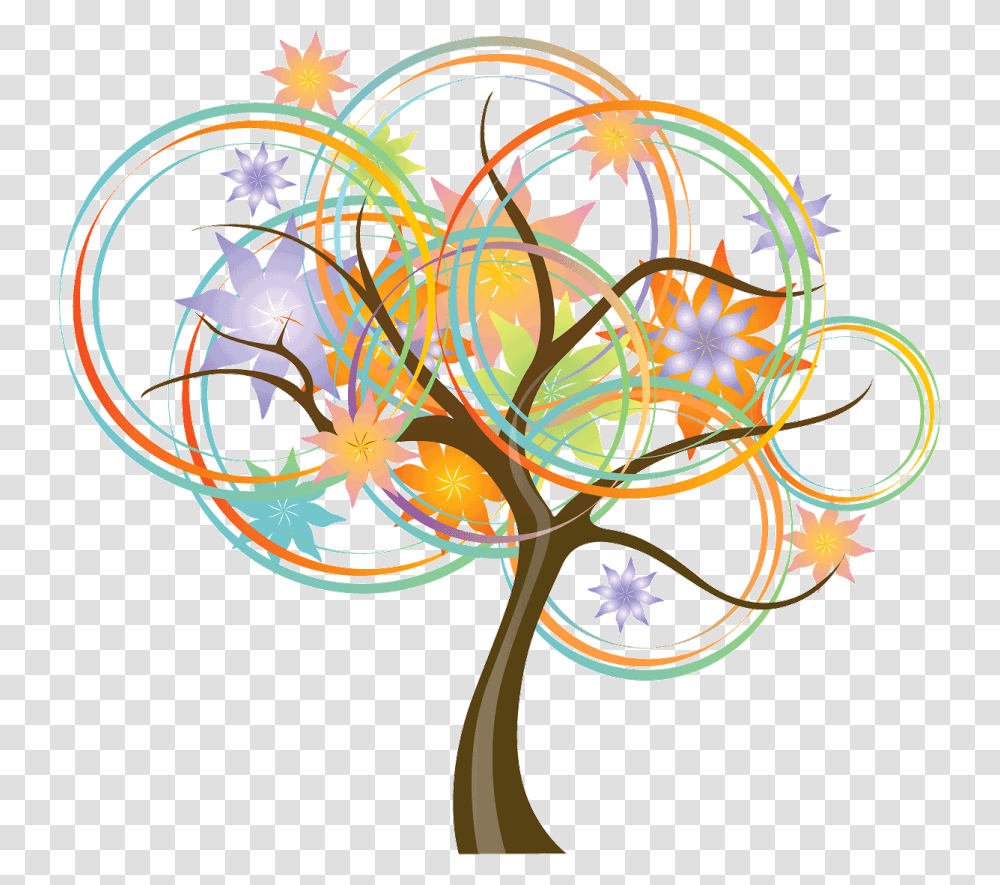 Free Tree Vector, Floral Design, Pattern Transparent Png