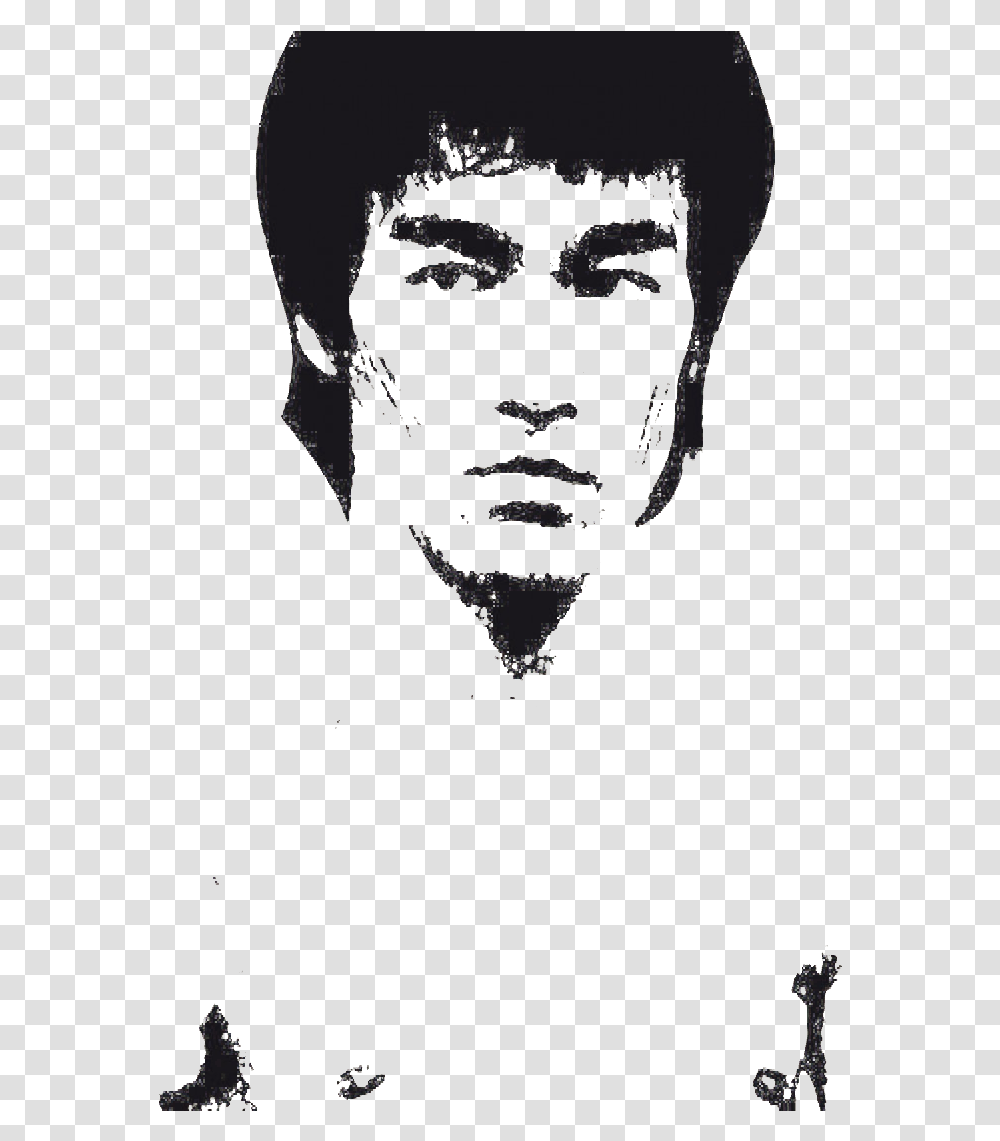 Free Trial Class Bruce Lee Clipart, Head, Advertisement, Poster, Face Transparent Png
