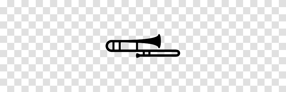 Free Trombone Silhouette Fund Raising Music, Musical Instrument, Brass Section, Horn, Bugle Transparent Png