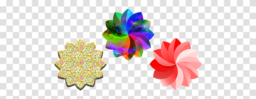 Free Tumblr Wallpaper & Love Illustrations Rainbow Flower Drawing, Pattern, Ornament, Fractal, Graphics Transparent Png