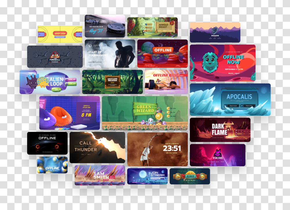 Free Twitch Banner Maker Create Twitch Video Banner Horizontal, Person, Human, Video Gaming, Angry Birds Transparent Png