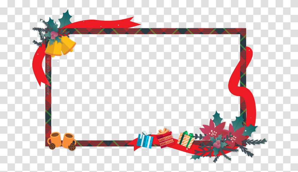 Free Twitch Christmas Webcam Overlay Click To View On Ko Picture Frame, Oars, Arrow, Symbol, Weapon Transparent Png
