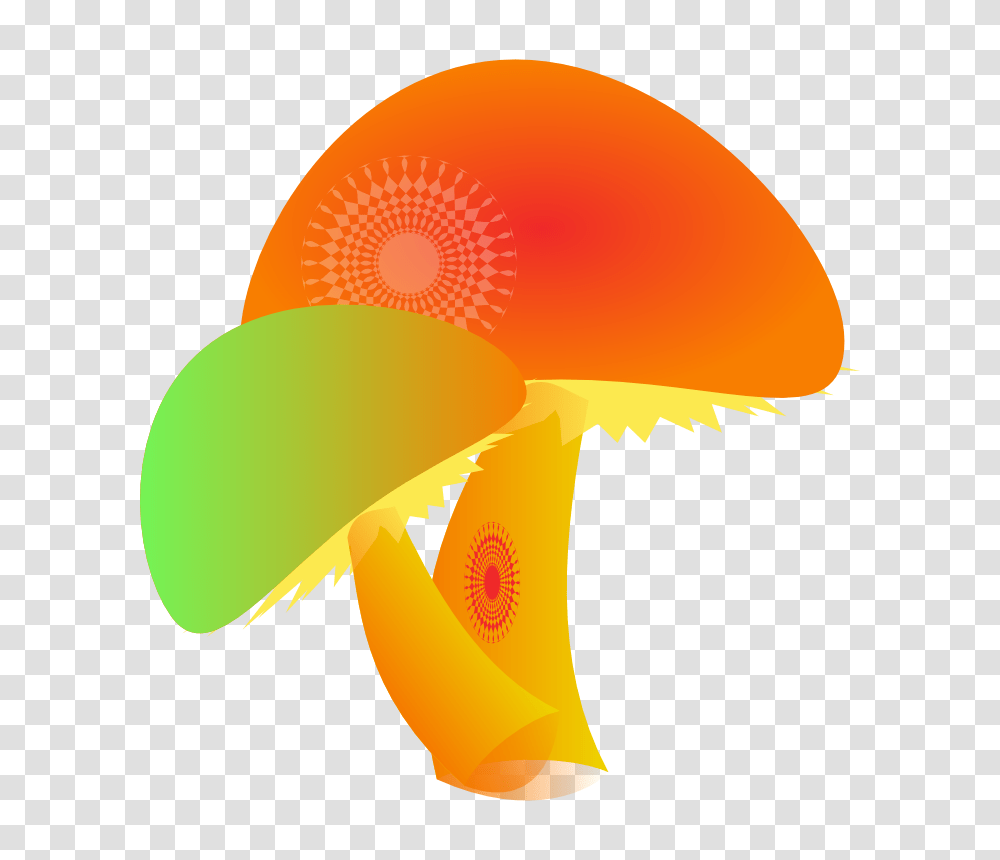 Free Two Colorful Mushrooms Clip Art Image, Lamp, Animal, Invertebrate, Sea Life Transparent Png