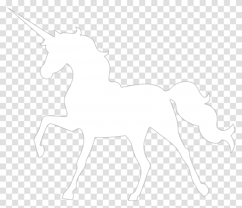Free Unicorn Silhouettes Unicorn Are Born In February, Horse, Mammal, Animal, Colt Horse Transparent Png