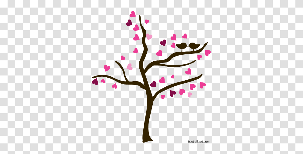 Free Valentine Anniversary And Couples Clip Art, Plant, Flower, Blossom, Cherry Blossom Transparent Png
