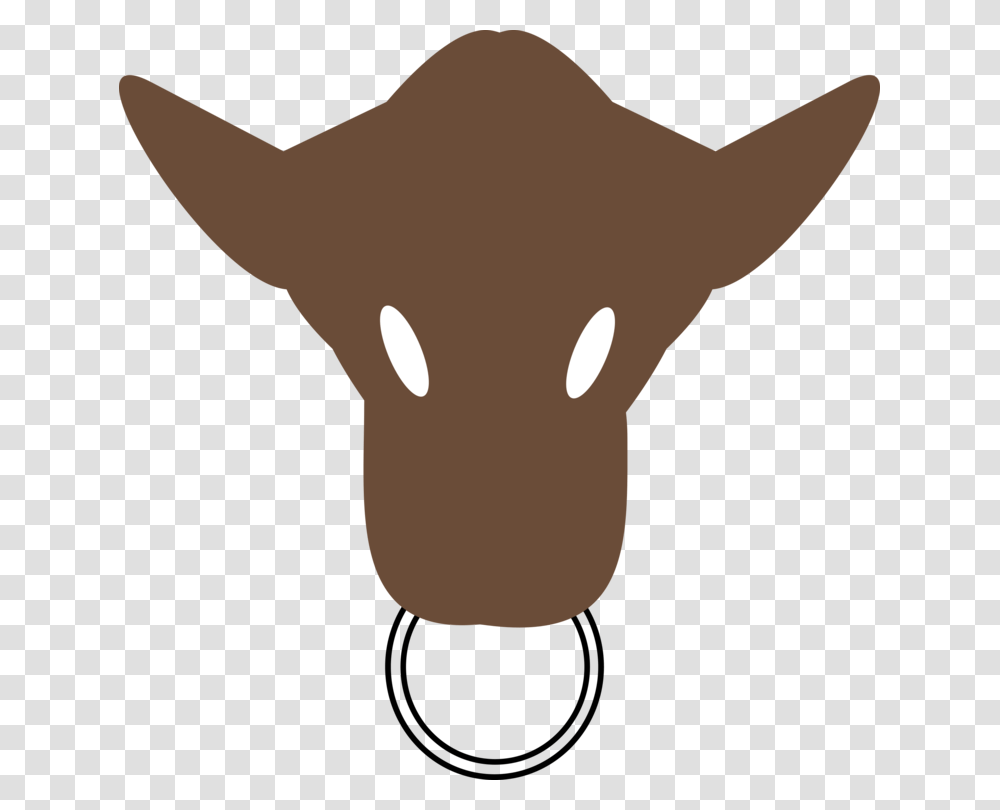 Free Vector Bull Head Clip Art Cartoon Bull Head, Mammal, Animal, Person, Silhouette Transparent Png