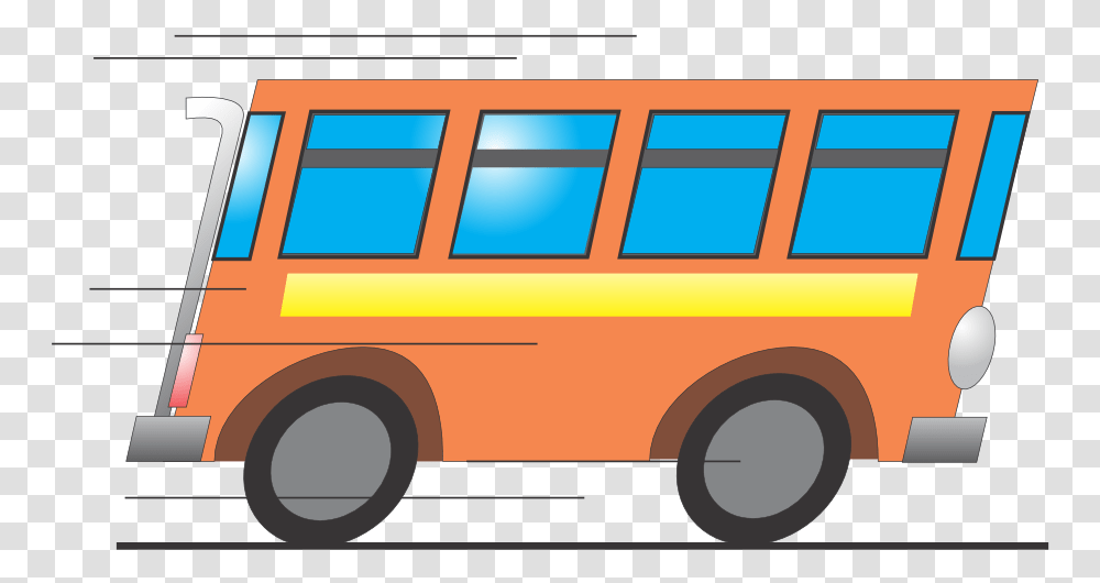 Free Vector Bus Bus Moving Clipart, Vehicle, Transportation, School Bus, Minibus Transparent Png