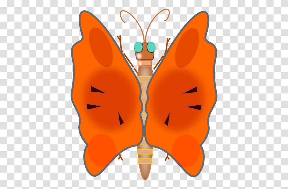 Free Vector Butterfly Clip Art Graphic Available For Free Download, Plant, Vegetable, Food, Carrot Transparent Png