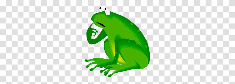 Free Vector Clip Art, Frog, Amphibian, Wildlife, Animal Transparent Png