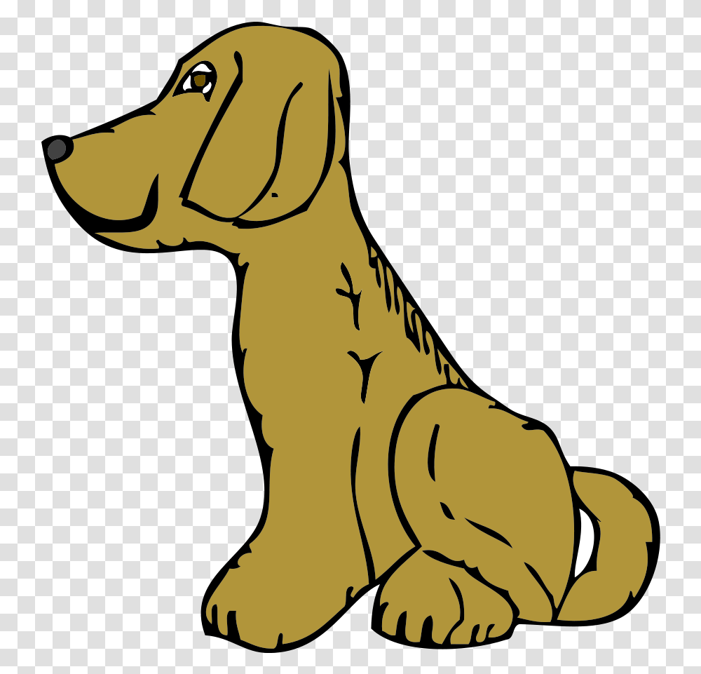 Free Vector Dog Side View Clip Art Cartoon Dog From The Free Funny Printable Birthday Cards, Mammal, Animal, Hound, Pet Transparent Png