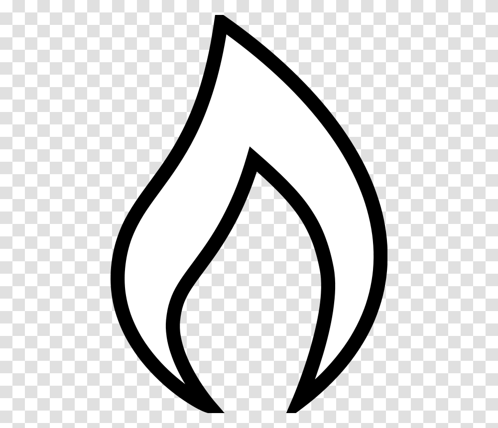 Free Vector Flame Cartoon Flame Black And White, Label, Alphabet Transparent Png