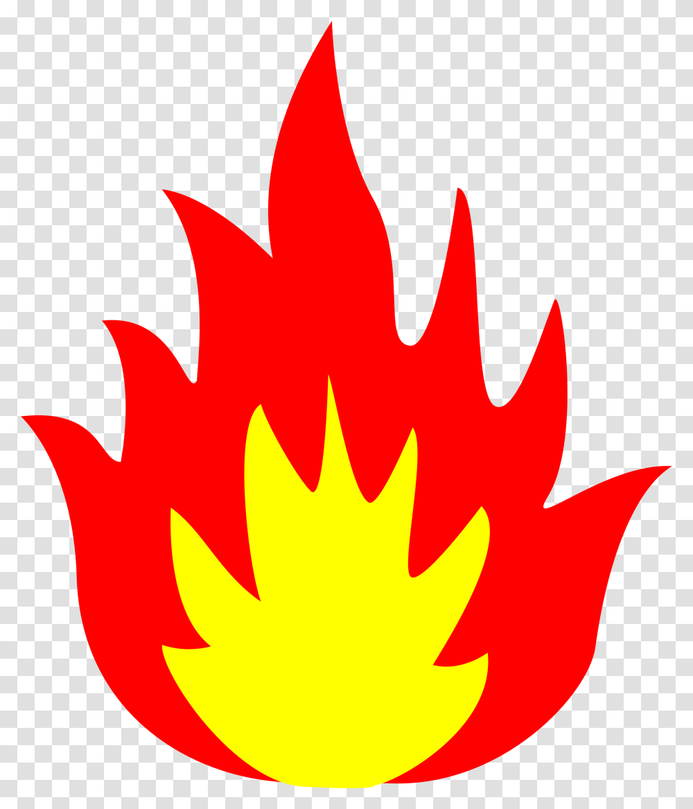 Free Vector Flame Download Free Clip Art Free Clip Fire Triangle Hd, Leaf, Plant, Bonfire Transparent Png