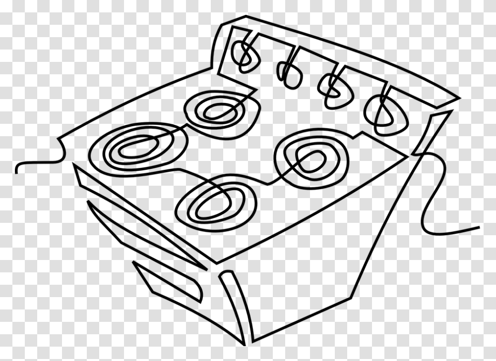 Free Vector Graphic Stove Kitchen Image On Clipart Cocina Imagen, Gray, World Of Warcraft Transparent Png
