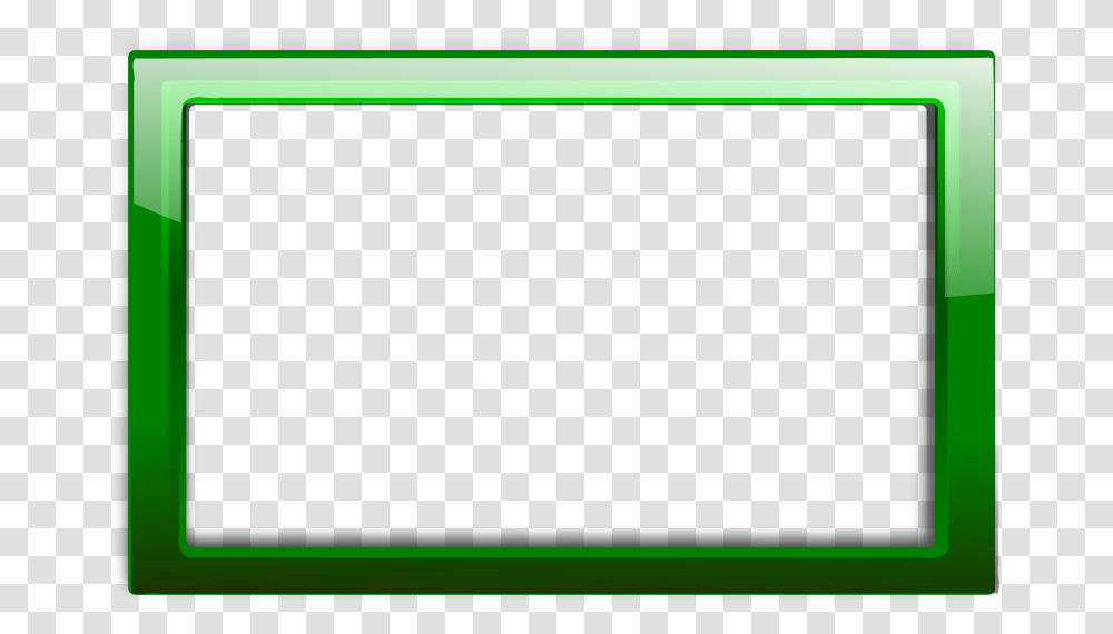 Free Vector Green Frame Green Borders And Frames, Monitor, Screen, Electronics, Display Transparent Png