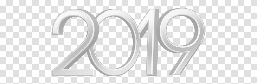 Free Vector Happy New Year 2019 With Colorful Shape Silver 2019 Background, Text, Symbol, Number Transparent Png
